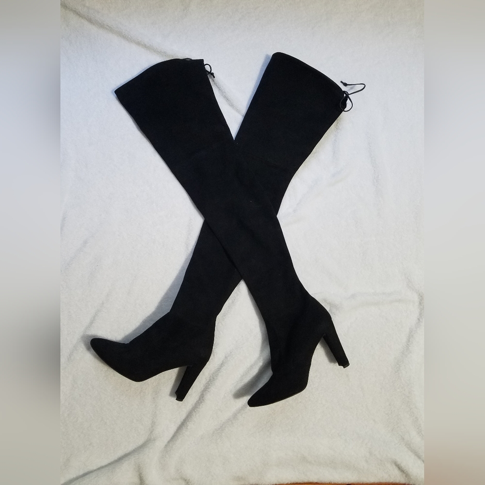 Stuart Weitzman OTK Suede Boots